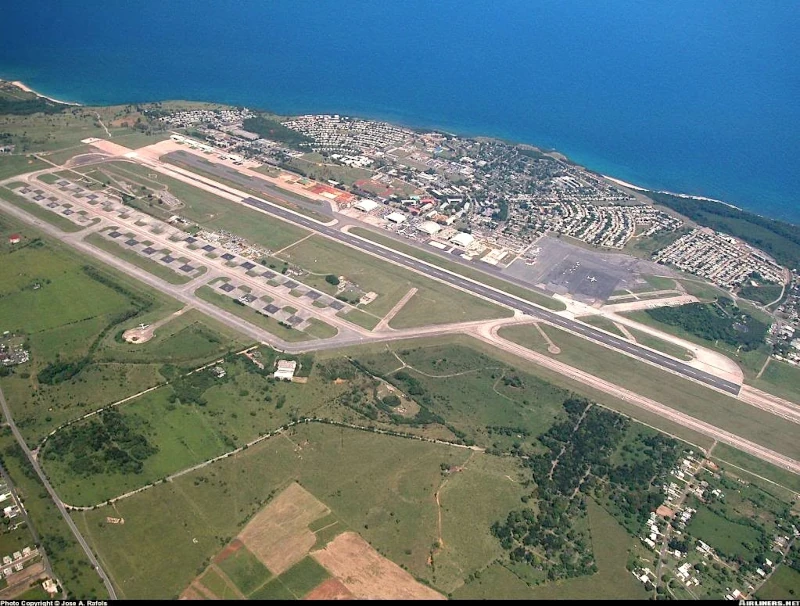 Aeropuerto de San Juan de Puerto Rico.